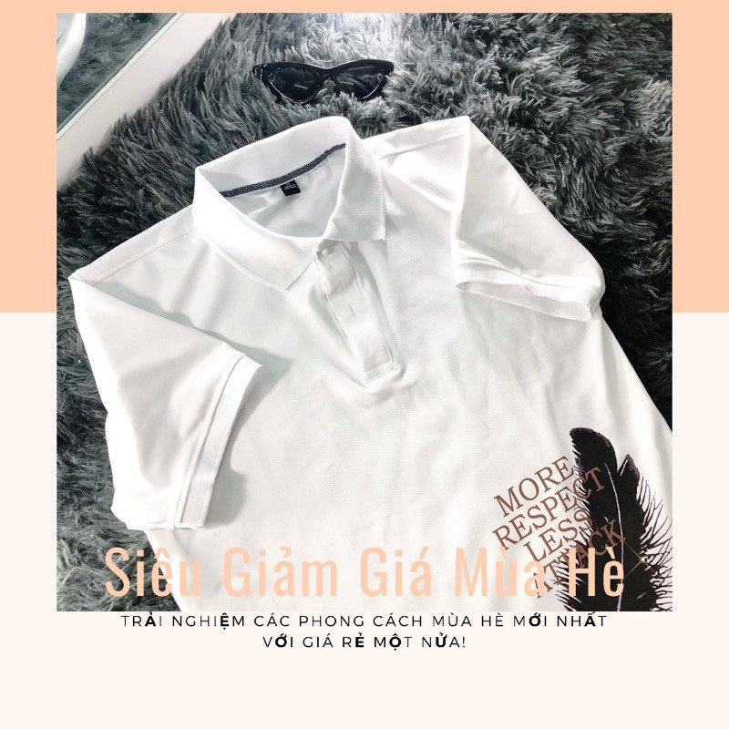 Áo Thun Polo Nam 💕𝘍𝘳𝘦𝘦𝘴𝘩𝘪𝘱💕 Áo Cổ Bẻ Tay Ngắn Áo polo ICED COLD,   siêu đẹp  Hình Chiếc Lá | BigBuy360 - bigbuy360.vn