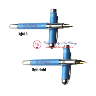 Bút viêt chữ đẹp - Bút mài thầy Ánh 041 gold,  bút kén mực Khuyến khích dùng mực pilot của shop