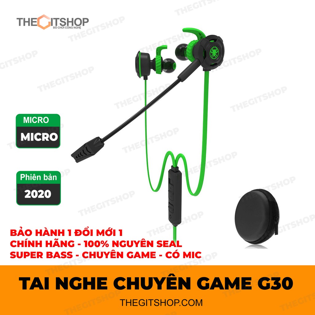 Tai nghe chuyên game Plextone G30 - Có Mic - Plextone Earpod G30