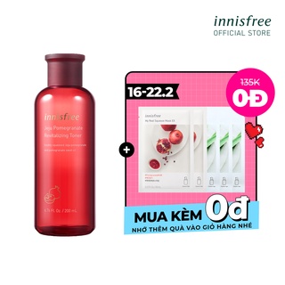 [Mã COSIF02 giảm 10% đơn 400K] Nước cân bằng chống oxy hóa lựu innisfree Jeju Pomegranate Revitalizing Toner thumbnail