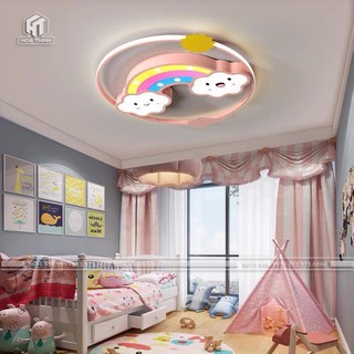 ( Mẫu mới 2021) Đèn trẻ em cầu vồng trang trí phòng bé siêu xinh, 3 chế độ ánh sáng, bảo hành 2 năm