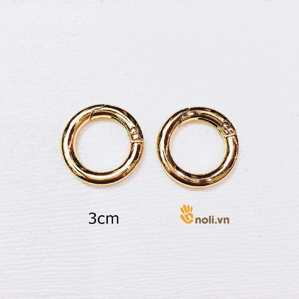 Khoen tròn mở 30mm (1 cái)