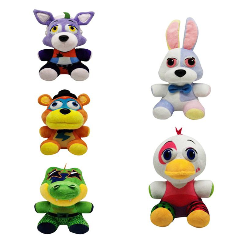 Đồ chơi nhồi bông thiết kế nhân vật hoạt hình Five Nights At Freddy's Security Breach