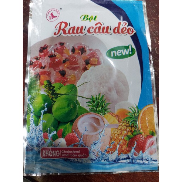 Bột làm thạch rau câu dẻo ( mới)