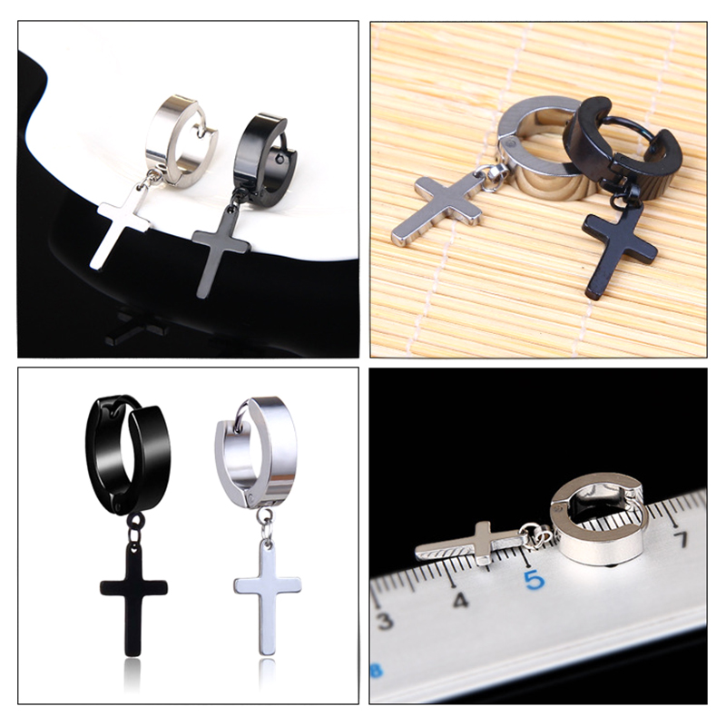 Khuyên tai thép không gỉ cá tính cho nam