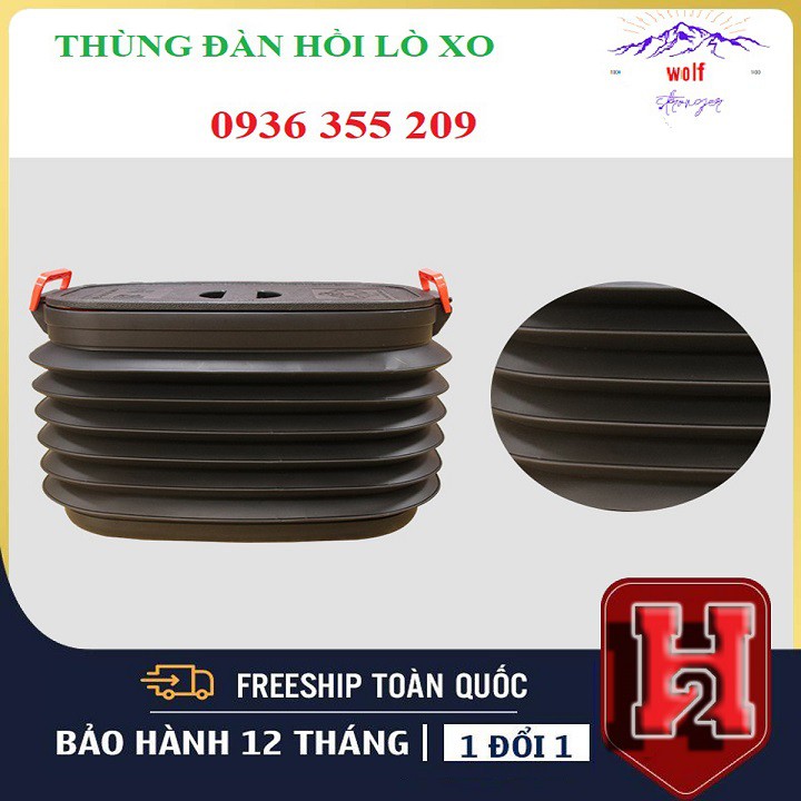 Thùng, Hộp Cao Su Co Giãn Đựng Đồ Trên Ô Tô, Xe Hơi❤️ FREESHIP ❤️Dung Tích 37Lit