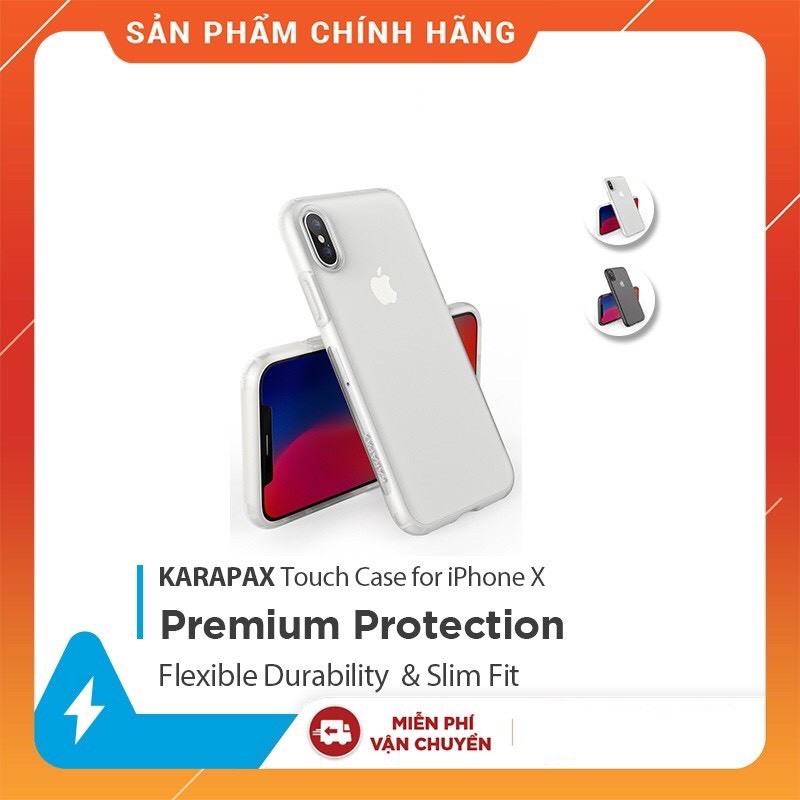 Ốp Lưng ANKER Karapax Touch iPhone X - Hàng Chính Hãng