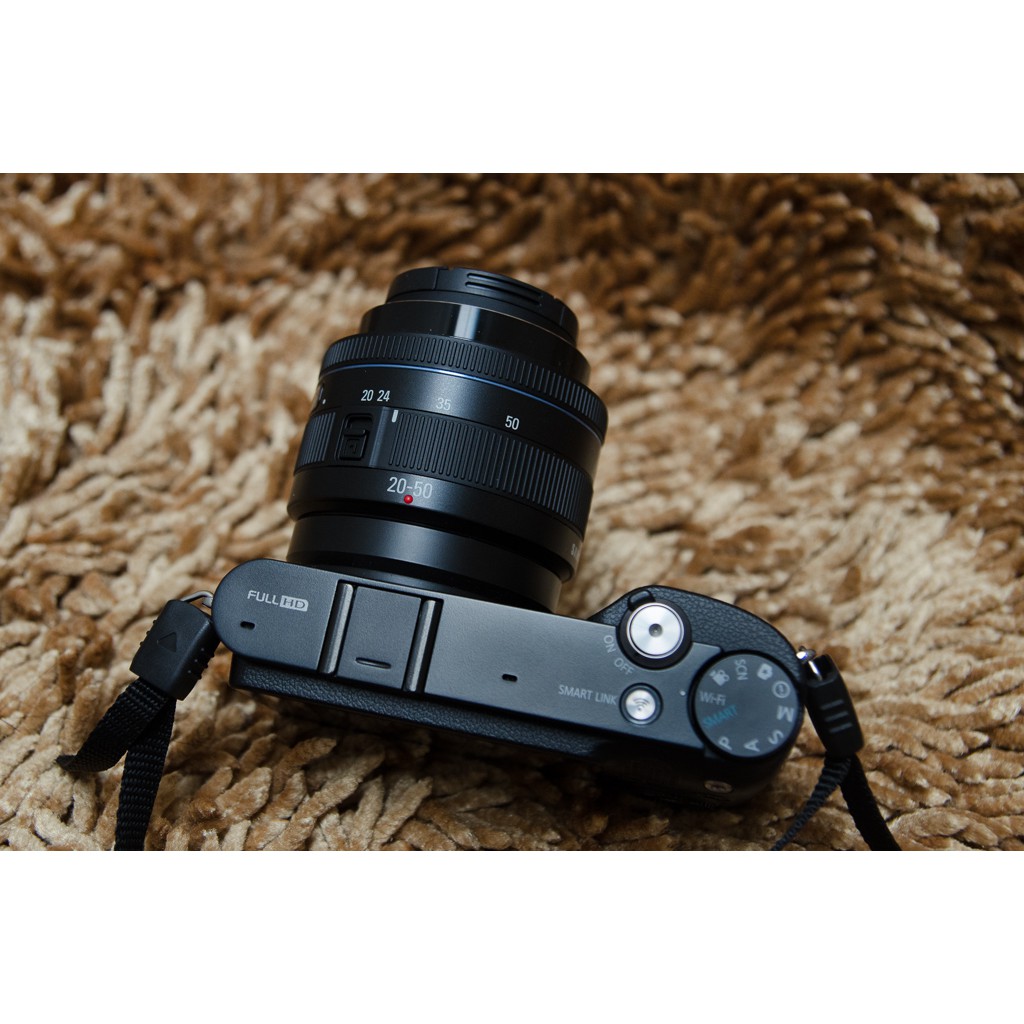 Máy ảnh Samsung NX1000 + lens 20-50mm - 20.3megapixel - Quay FullHD - Wifi - Mới 98%