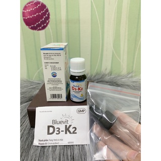 Bluevit Vitamin D3 K2 giúp tăng hấp thu canxi trẻ - Trẻ cao lớn khỏe mạnh dùng được cho bé từ 1 tháng tuổi