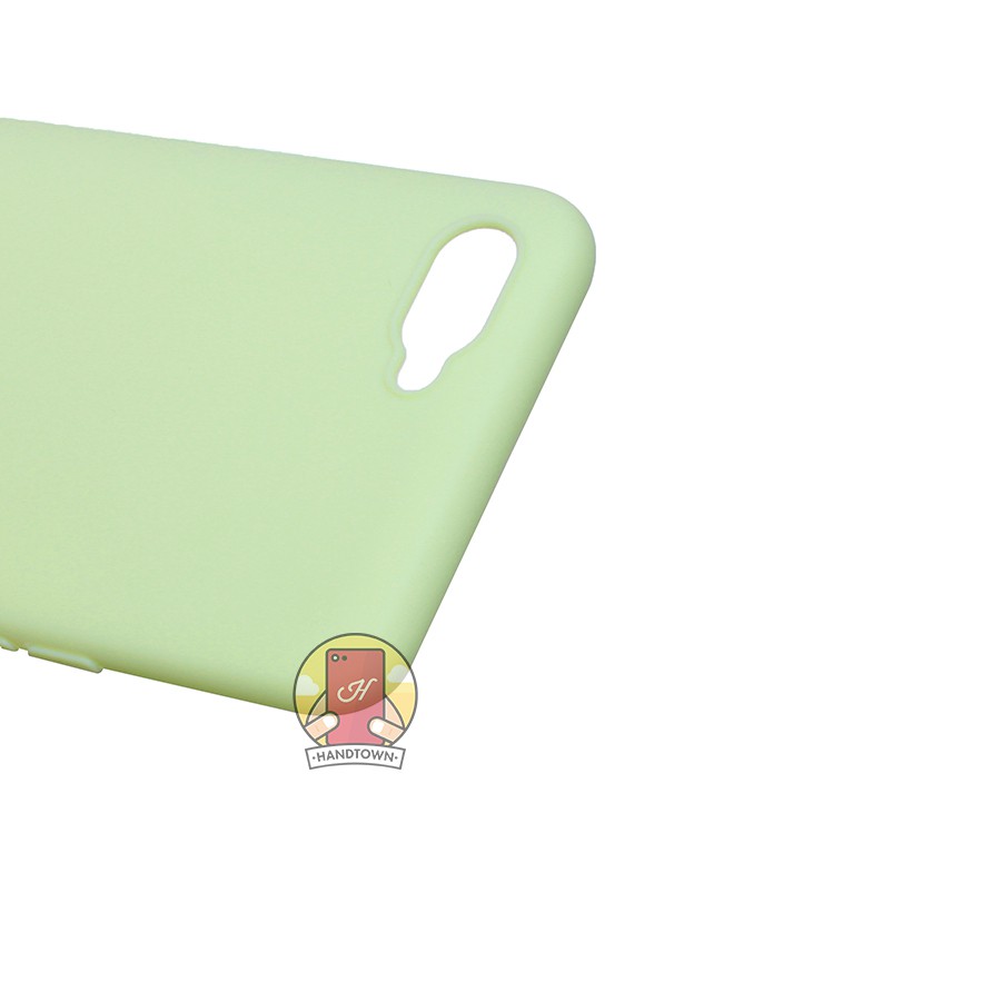 Ốp Lưng Silicone Realme C2 / Oppo A1K TPU Dẻo Màu Xanh Matcha