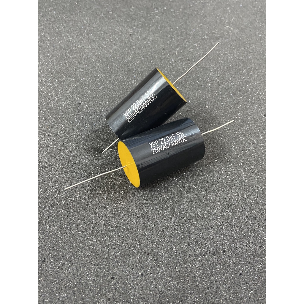Tụ lọc phân tần cản loa treble 22uf 400v hàng cao cấp