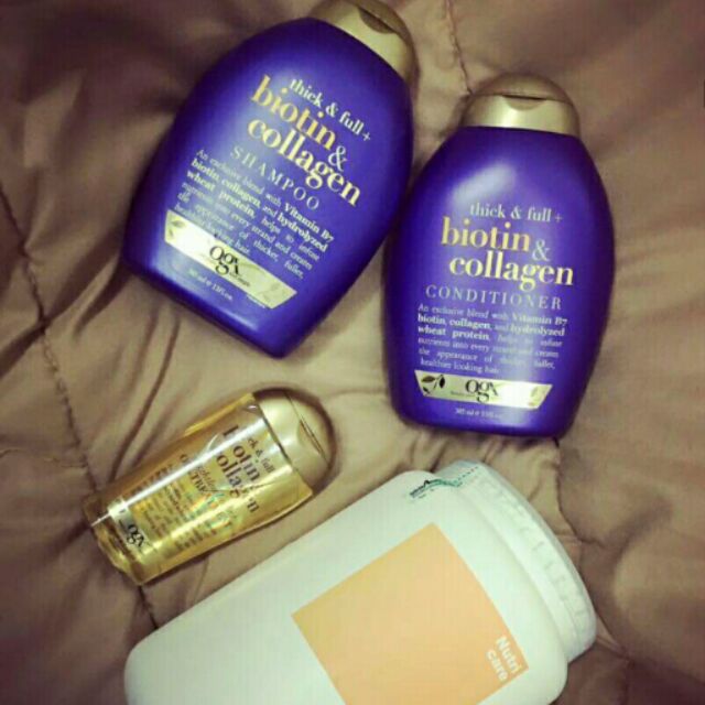 Bộ dầu gội biotin tím