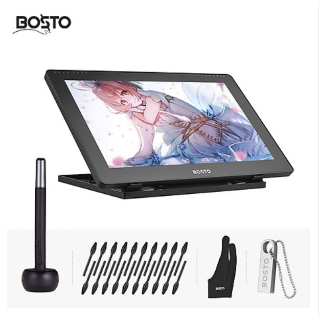 Bảng Vẽ Điện Tử BOSTO 16HD (15.6 Inch) (1920x1080)-Chính Hãng-New | BigBuy360 - bigbuy360.vn
