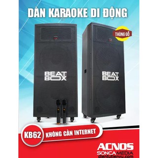Loa kéo di động Acnos Beatbox KB62 – Tích hợp đầu karaoke 5 số di động
