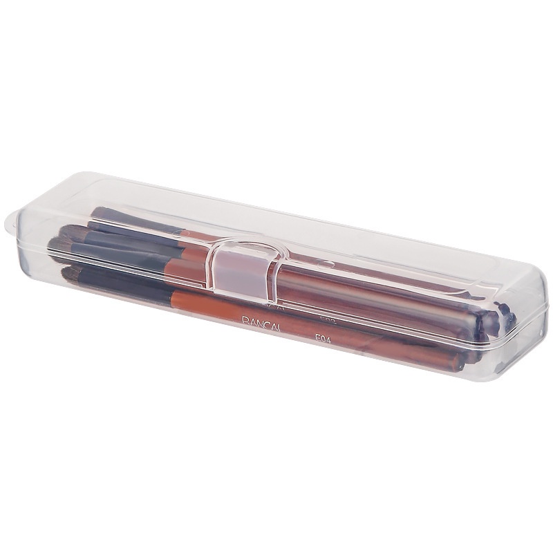 1 Hộp Đựng Bàn Chải Đánh Răng / Cọ Trang Điểm Bằng PP Trong Suốt