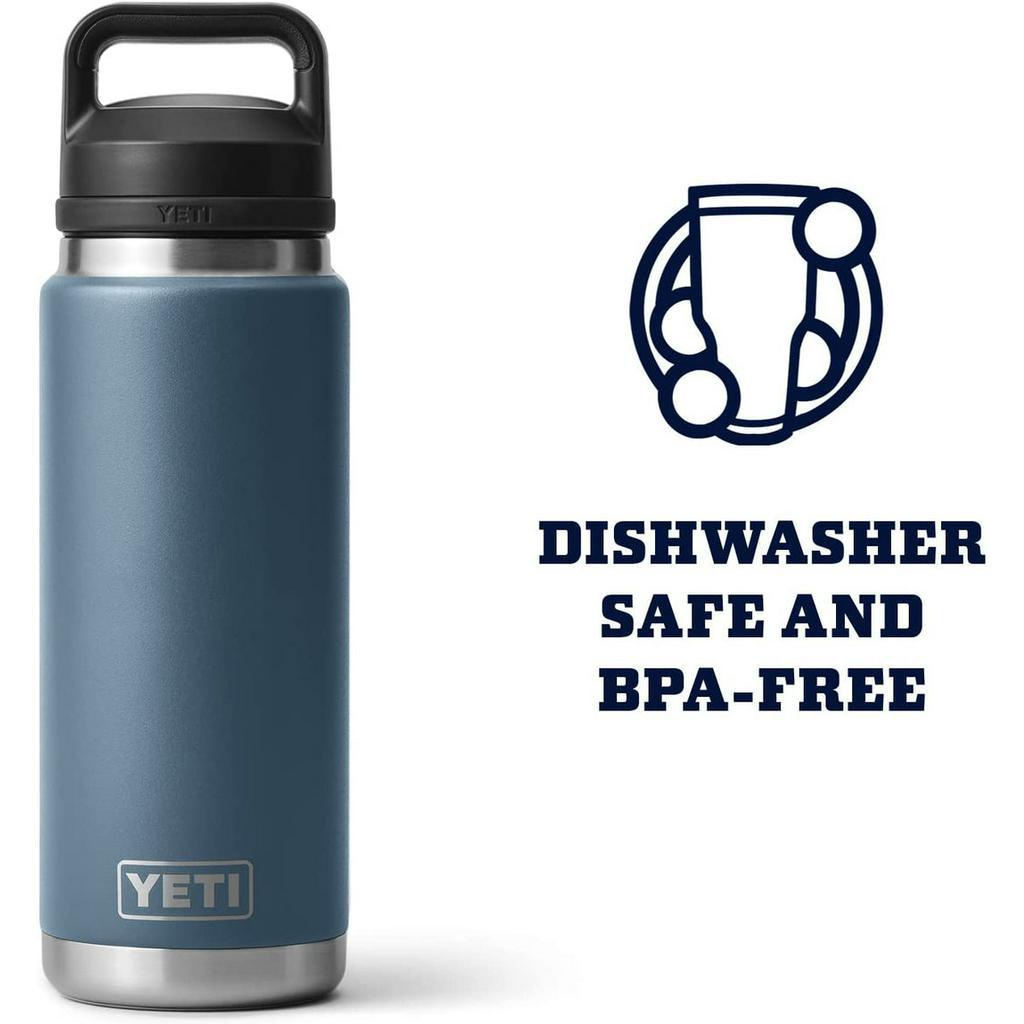 Bình giữ nhiệt Yeti Rambler 26oz Water Bottle with Chug Cap