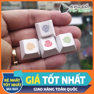 Nút keycap RAINBOW màu dễ thương 💖 𝘍𝘳𝘦𝘦𝘴𝘩𝘪𝘱 💖 cho bàn phím cơ - Cherry profile, nhựa PBT dye-sub dày dặn