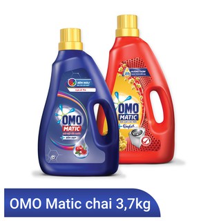 Nước giặt OMO Matic 3,7kg (Chai)