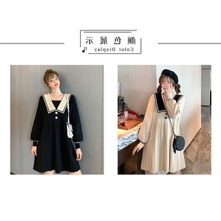 D61 - đầm bigsize len tiểu thư tay dài