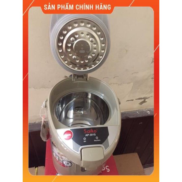 [FreeShip] Bình thủy điện Saiko AP-301S - HÀNG CHÍNH HÃNG - Bảo hành 12 THÁNG