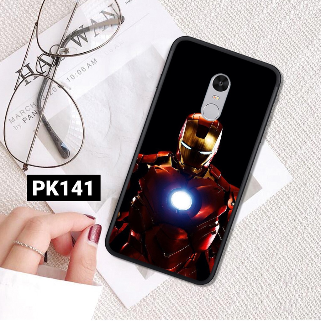 [Freeship từ 50k] [Freeship toàn quốc từ 50k]ỐP LƯNG XIAOMI REDMI NOTE 4 IN HÌNH IRONMAN, FLASH, SHIN CẬU BÉ BÚT CHÌ