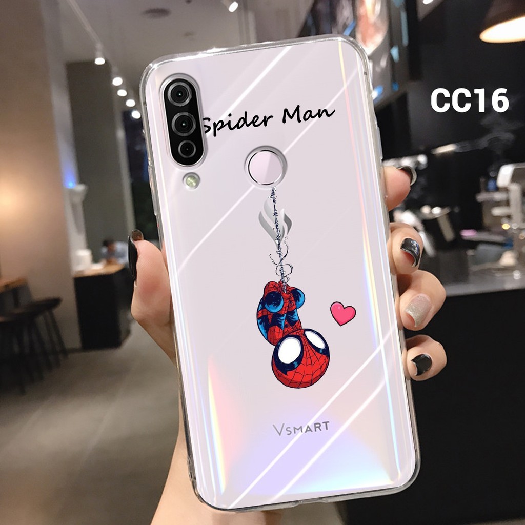 Ốp lưng VSmart Joy 3 dẻo trong in hình hoạt hình Pikachu Doremon