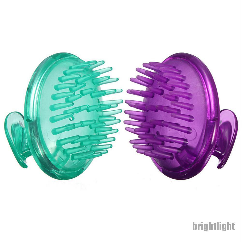 Dầu Gội Đầu Mát Xa Da Đầu Bằng silicon Tiện Dụng