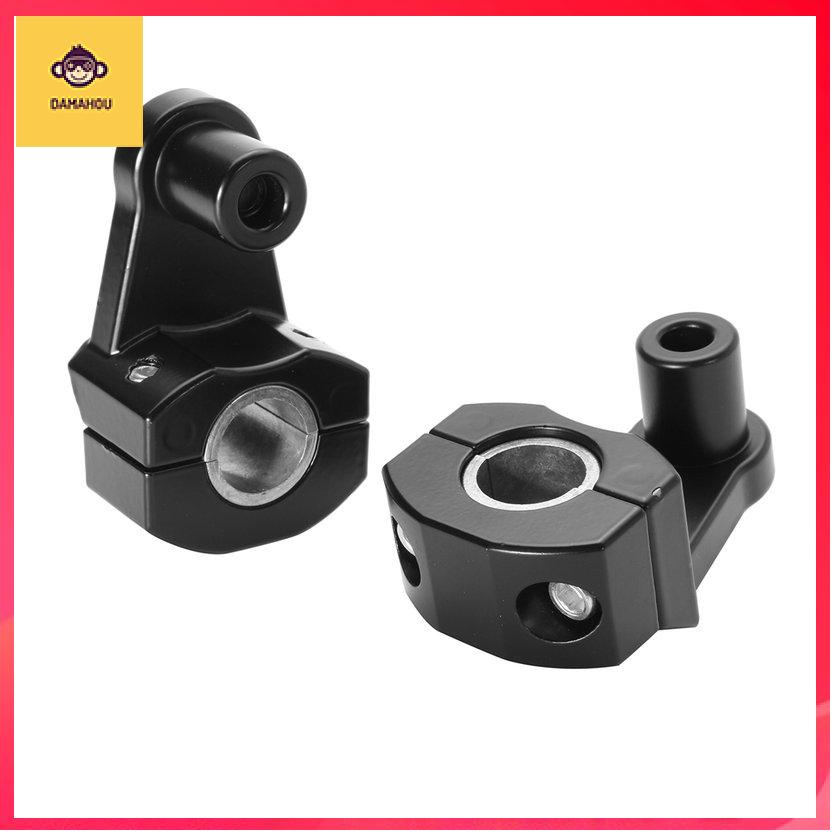 Set 2 Kẹp Tay Lái Xe Mô Tô 22mm Chuyên Dụng Chất Lượng Cao