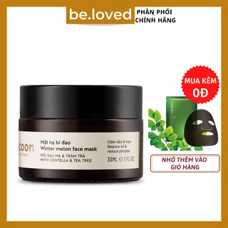 Măt na bí đao Cocoon (Winter melon face mask) giảm dầu mụn 30ml-BELOVED