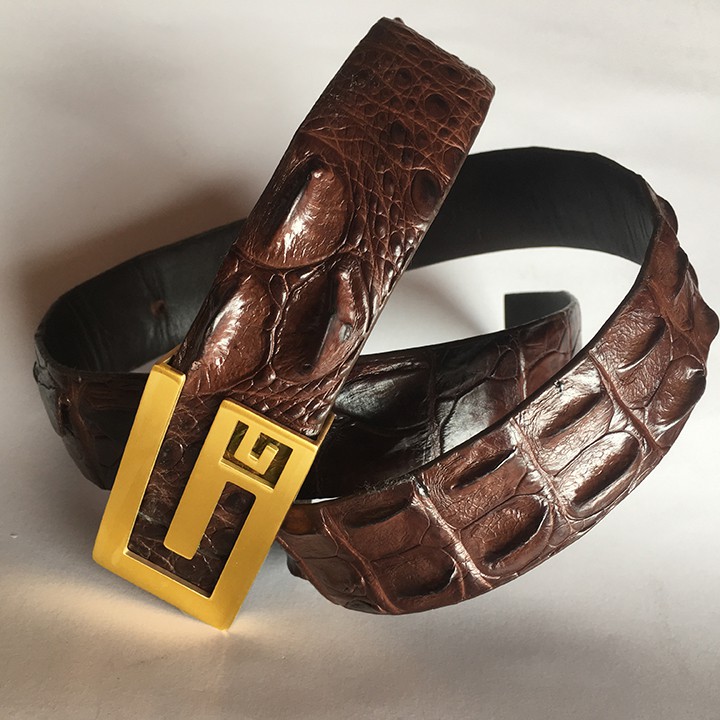 dây nịt nam da cá sấu | BigBuy360 - bigbuy360.vn