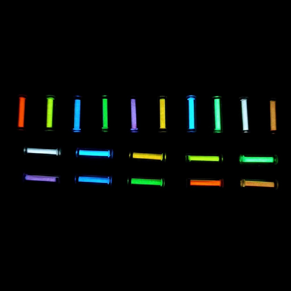 Con Quay Đồ Chơi Spinner Phát Sáng Không Tritium / Ống Thủy Tinh Phát Sáng