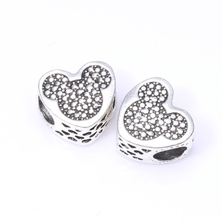 Charm trái tim Mickey - Minnie