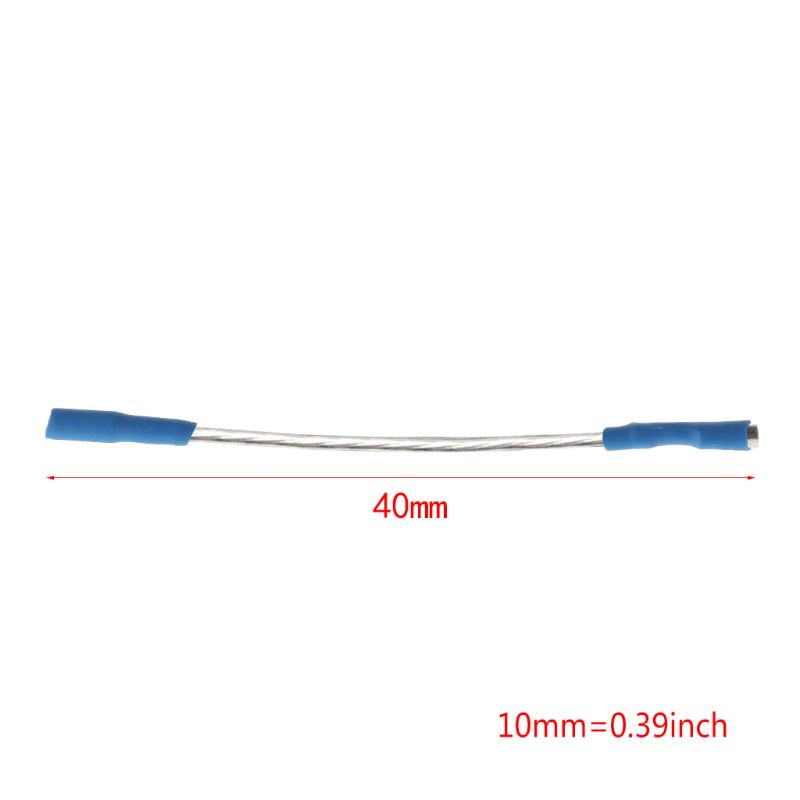 Set 4 dây cáp đầu cuối 40mm cho máy hát đĩa than 1.2-1.3mm