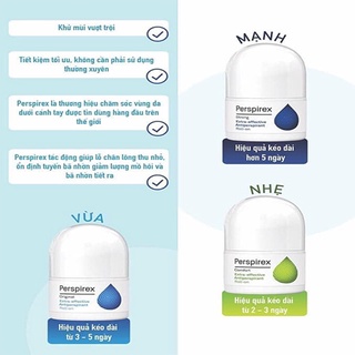 [ Chính Hãng ] Lăn Khử Mùi Perspirex Cao Cấp 20ml