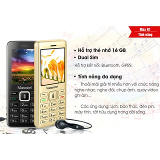 Điện Thoại Masstel Max R1