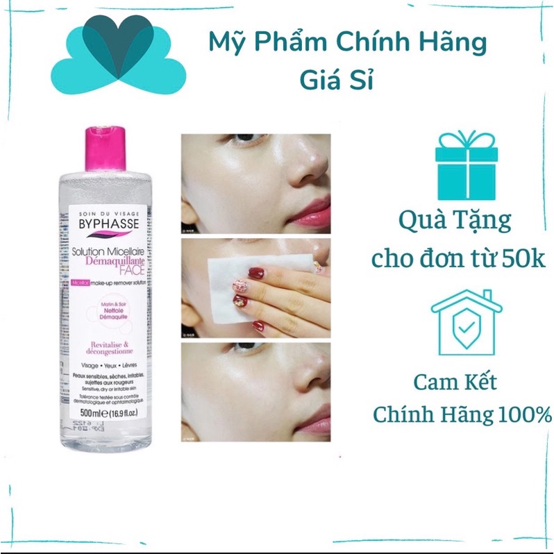 Nước tẩy trang Byphasse Solution Micellaire Face