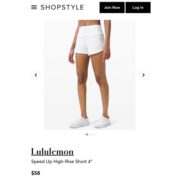 Quần Thể Thao Lululemon Speed Up High Rise Short 4" - Quần Đùi Chuyên Mặc Chạy Tập Gym Yoga Cao Cấp