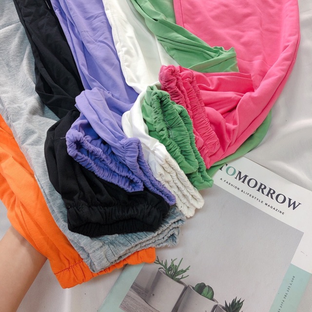 Quần jogger trơn hót