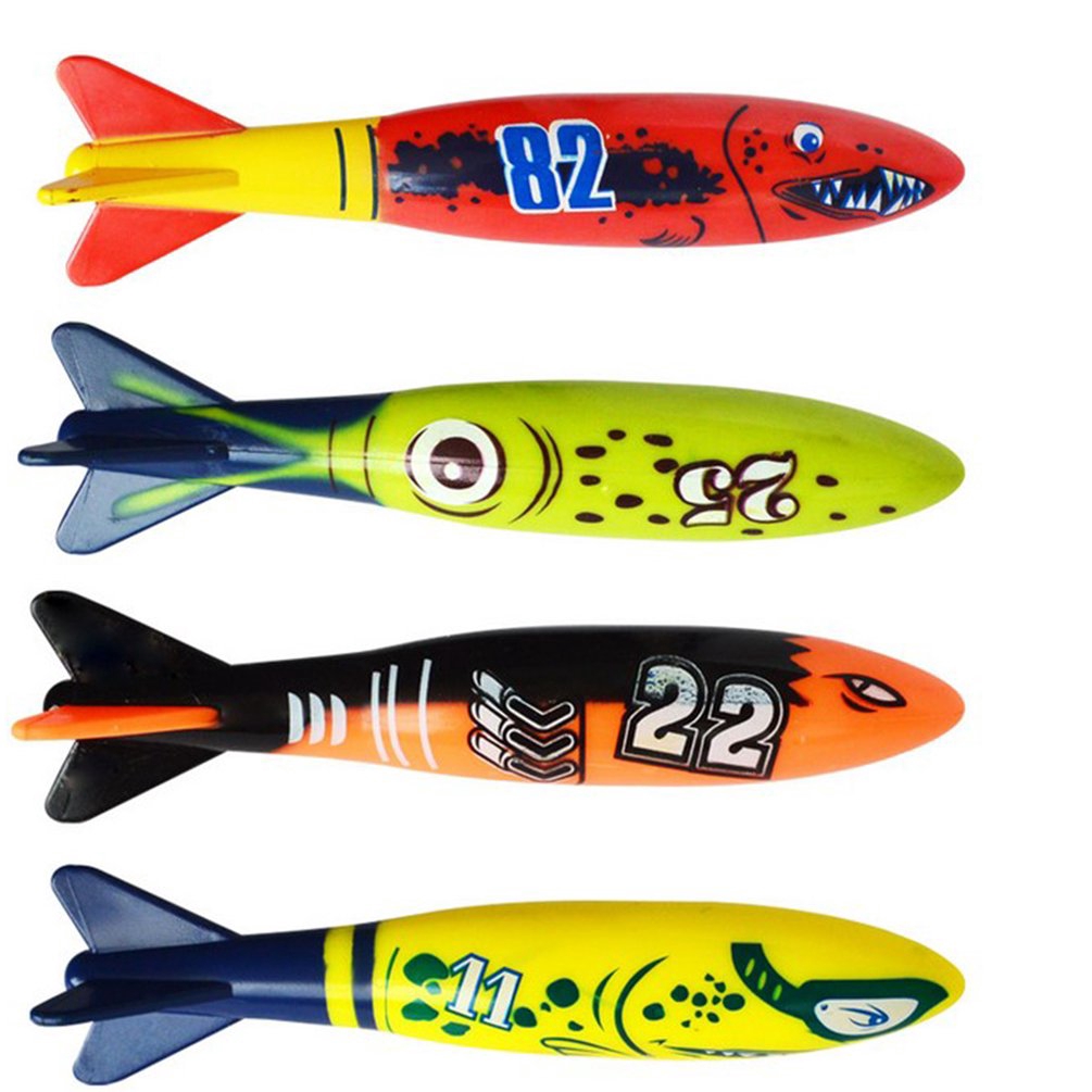 Bộ 4 sản phẩm ngư lôi lặn đồ chơi mô phỏng dụng cụ lặn dưới nước