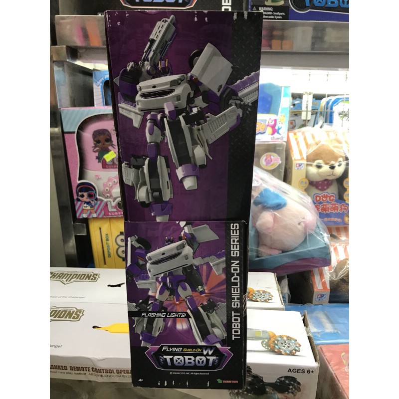 Đồ Chơi Robot biến hình Tobot chính hãng Young Toys -  FLYING SHIELD W