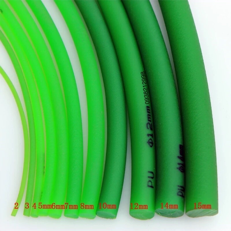 Dây curoa xanh phi 4mm 5mm 6mm 7mm 8mm 9mm 10mm dài 1 mét
