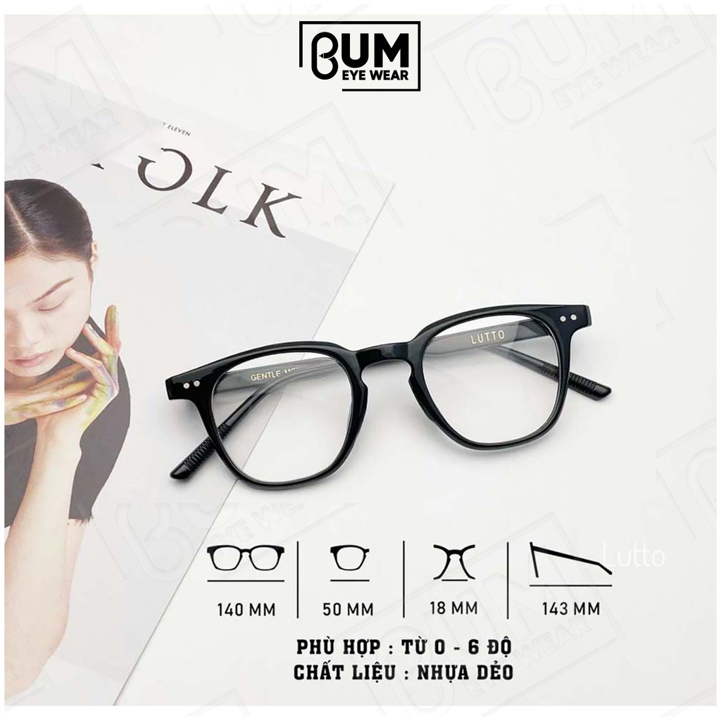 Gọng GM kính cận nam nữ Gentle Monster LUTTO ♥️ BẢO HÀNH 1 đổi 1 ♥️ hot trend 💥 thanh lịch | BigBuy360 - bigbuy360.vn