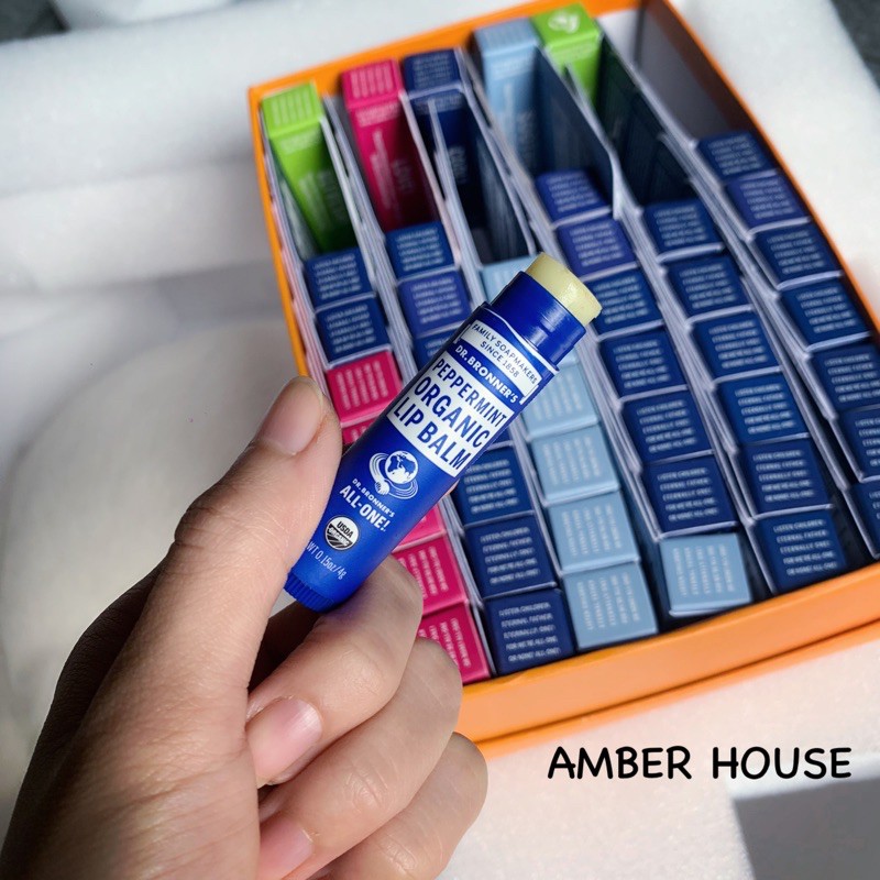 Son dưỡng môi lành tính Dr. Bronner’s Organic Lip Balm | BigBuy360 - bigbuy360.vn