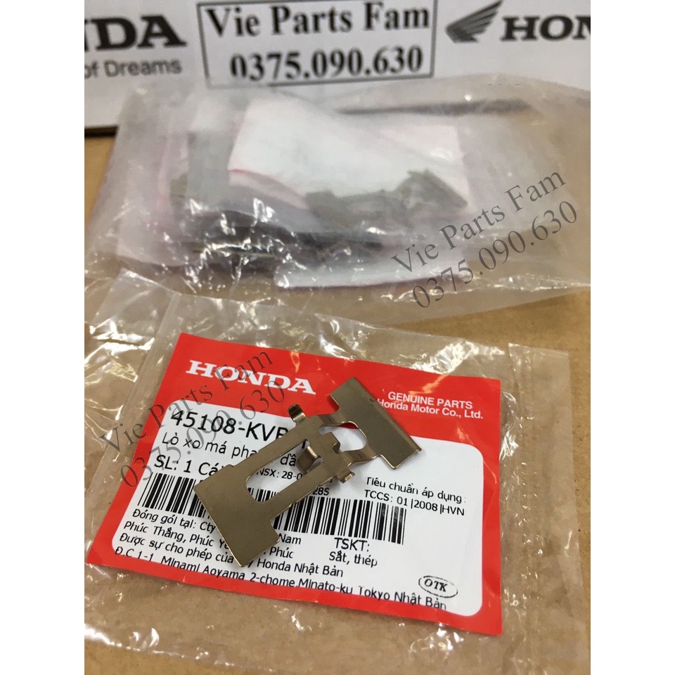 Phe giữ Má Phanh, Má Thắng Trước Air Blade 125/ Vision đời đầu/ Vision 2015-2019/Vision 2021/ Lead 125 Hàng Zin Honda