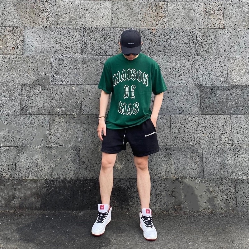 ÁO THUN TAY LỠ COTTON MASON DE MAS FORM UNISEX NAM NỮ (kèm ảnh thật)