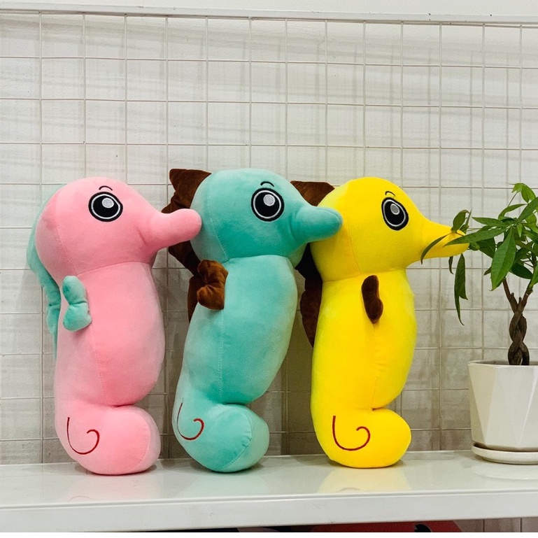 Gấu Bông Cá Ngựa Siêu Đáng Yêu Size 50cm