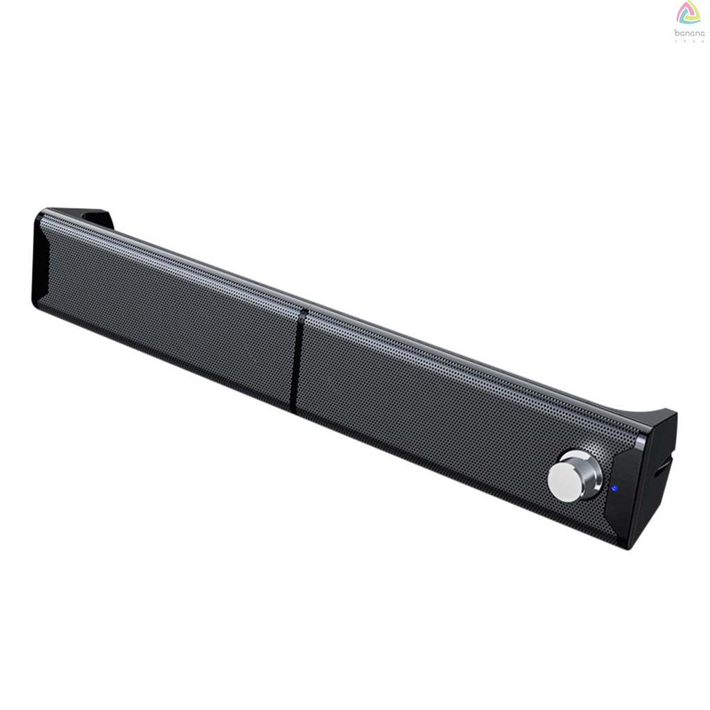 Loa máy tính SADA V-181 để bàn có dây nguồn USB siêu trầm có thể tháo rời kiểm soát âm lượng cho PC/laptop/điện thoại