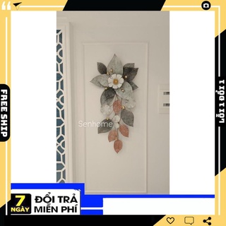 Tranh sắt treo tường nghệ thuật , tranh decor trang trí hoa mã s33 pt decor luxury pt decor luxury