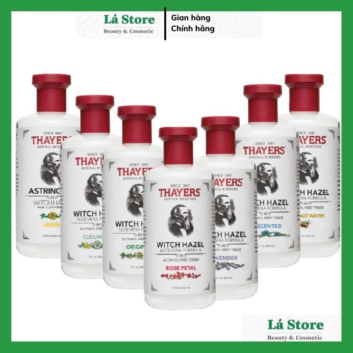 Nước hoa hồng không cồn Thayer - Toner Thayer Alcohol Free Witch Hazel 355ml