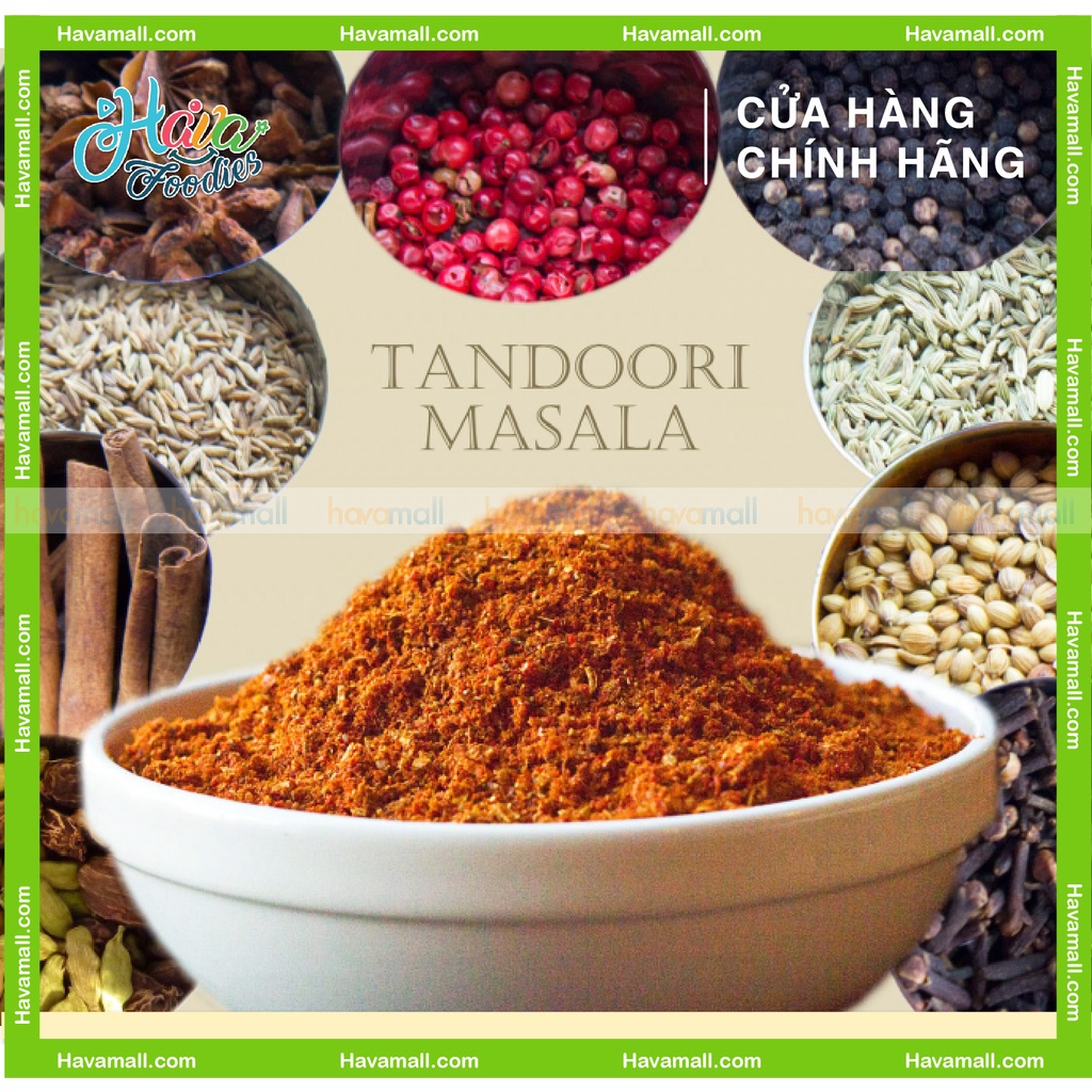 Bột Gia Vị Ấn Độ Tandoori Masala Havafoodies - Tandoori Masala Powder